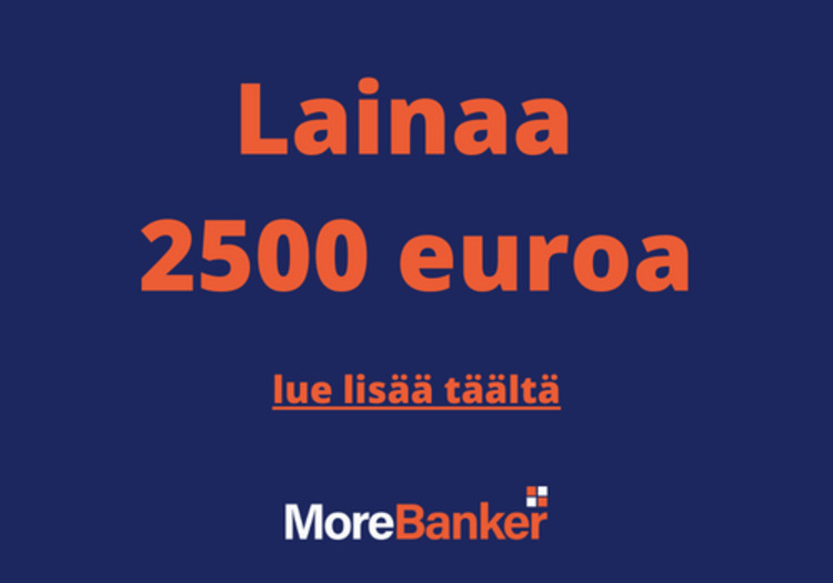 Lainaa 2500 euroa